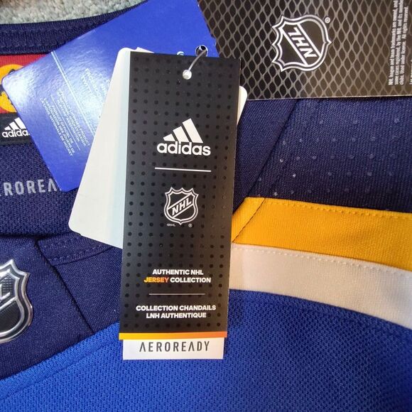 Adidas Authentic St. Louis Blues NHL Hockey Jersey Sz 54 Tarasenko Aeroready NWT - Picture 12 of 16